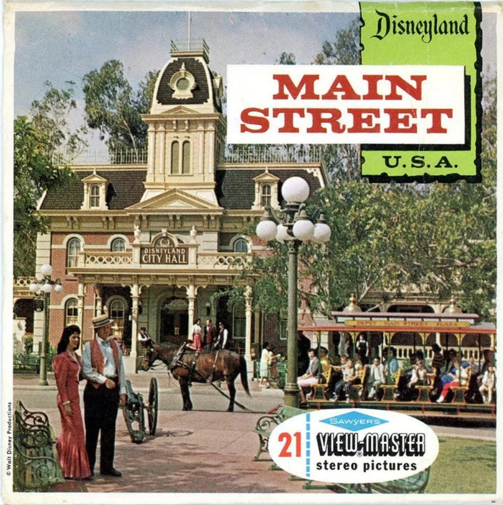 Disneyland View Master Reels, 4 sets of 3